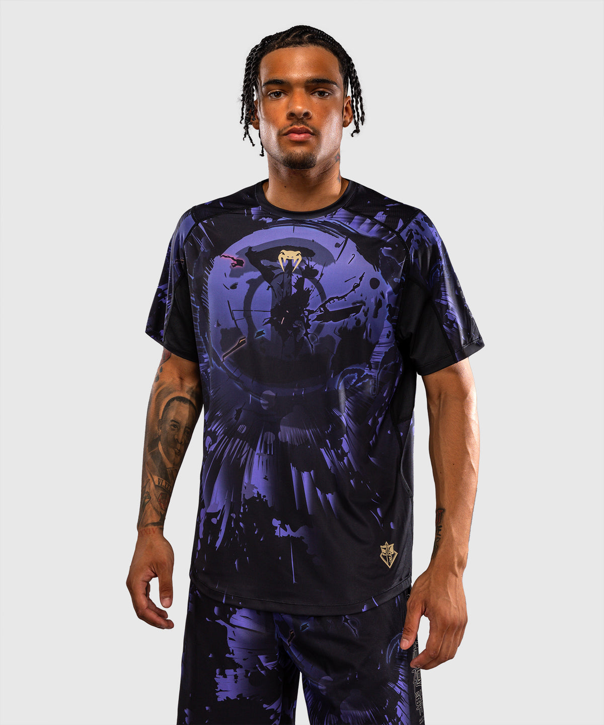 Jujutsu Kaisen x Venum Gojo Dry-Tech-T-Shirt – Lila