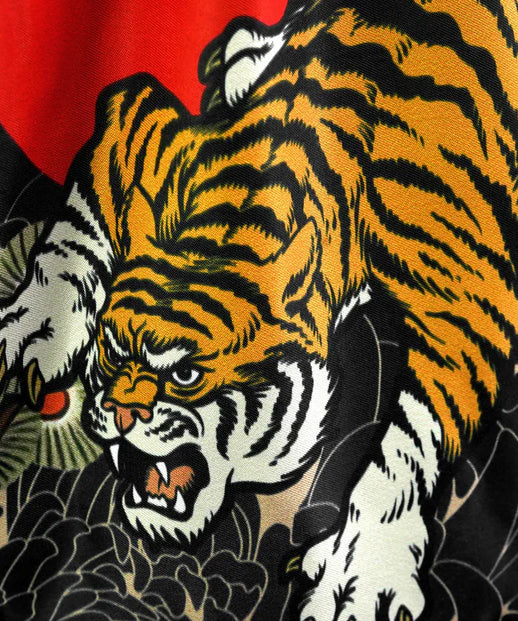 Short De Muay Thai Tuff Payak Den Of The Brave - Noir