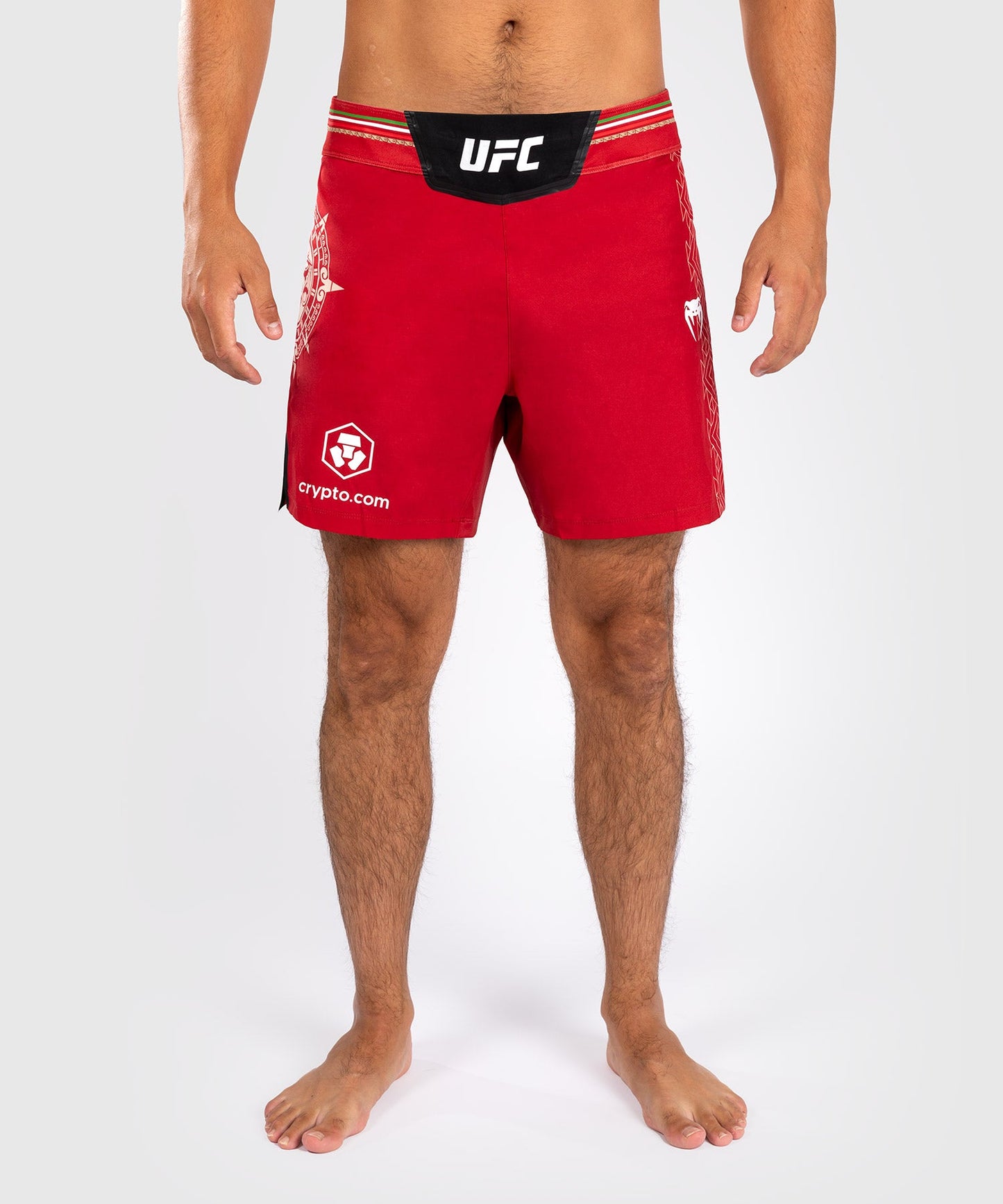 Noche UFC by Venum Authentic Fight Night Short for Men - Short Cut - Red