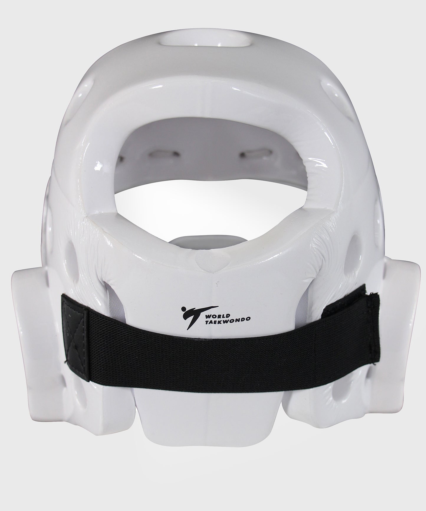 Casque Taekwondo Avec Visière Adidas - Blanc