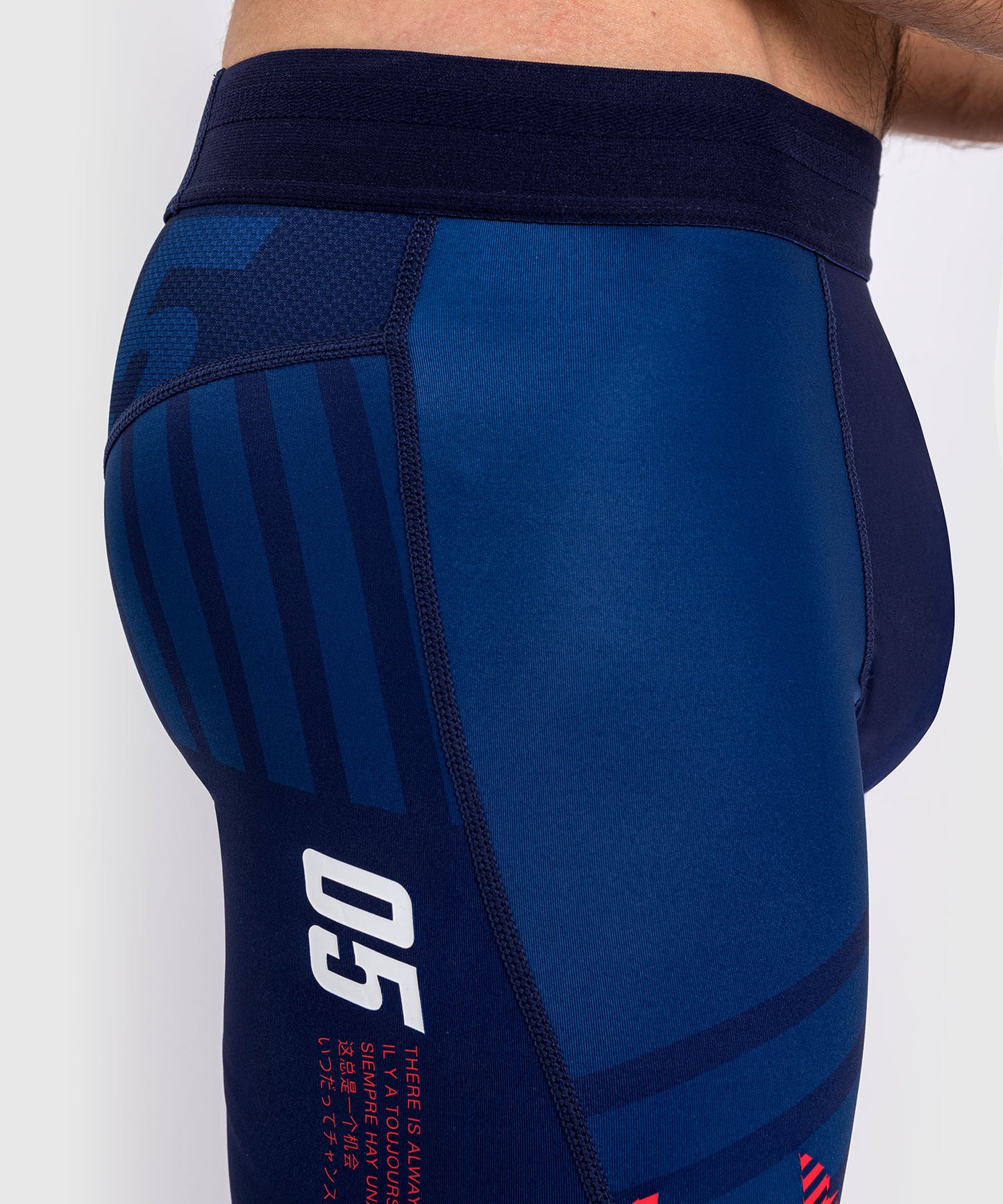 Short de compression Venum Sport 05 - Bleu/Jaune