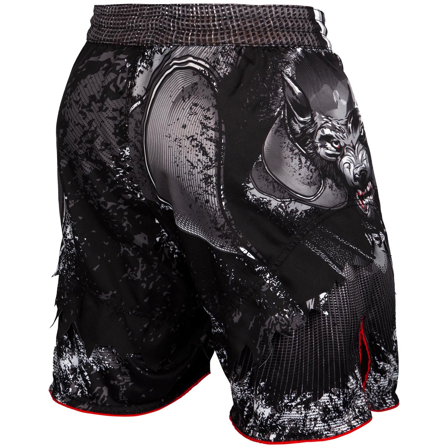 Venum Werewolf Fightshorts - Black/Grey