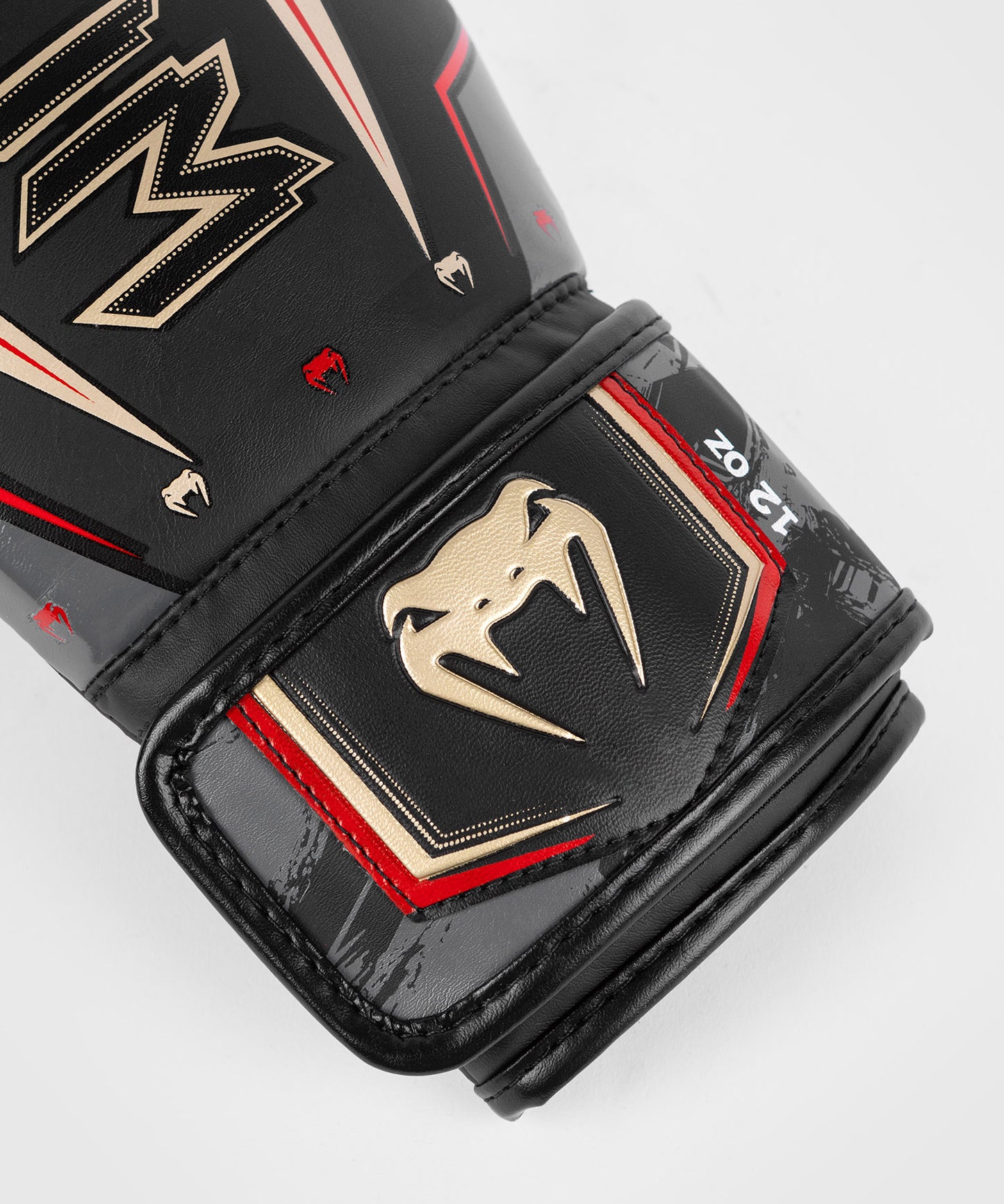 Gants de Boxe Venum Elite Evo - Noir/Or/Rouge