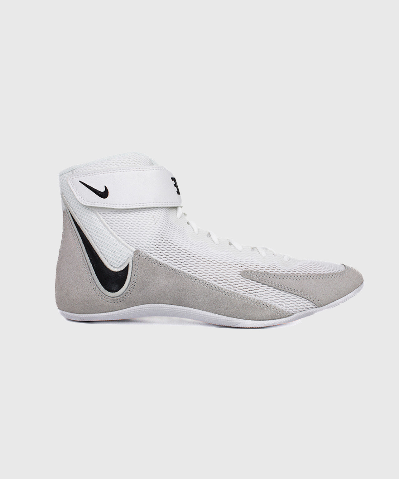 Nike Speedsweep VIII Wrestling Shoes - White/Black