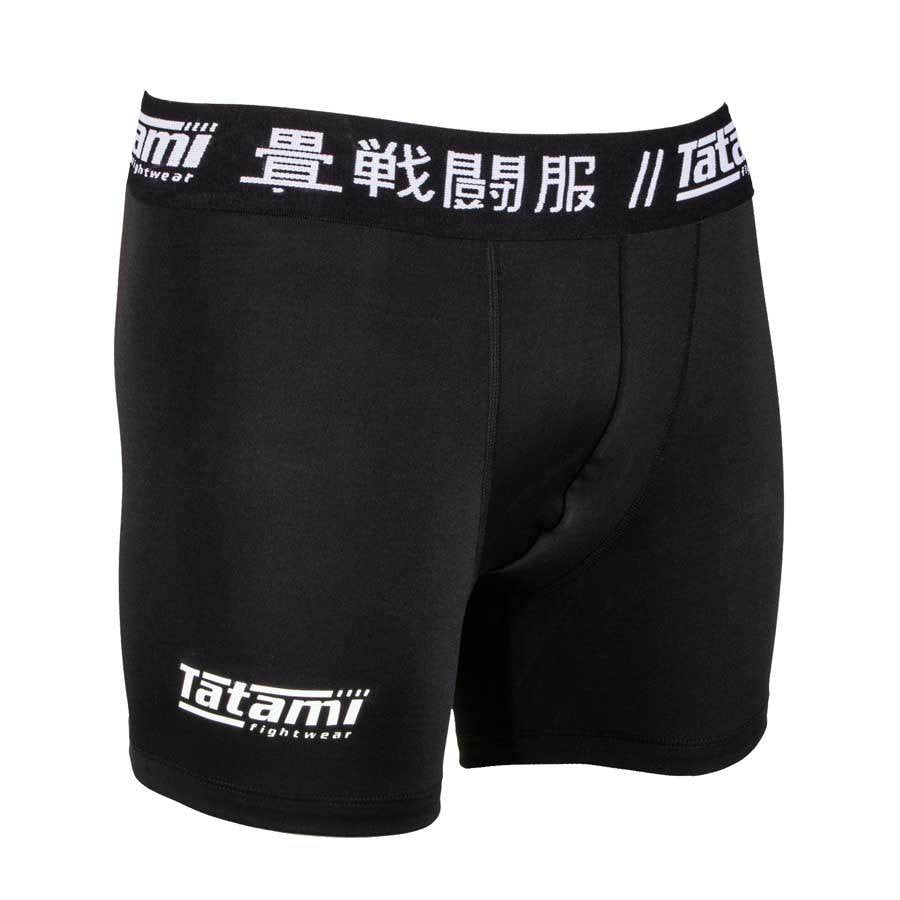 Packung mit 2 Boxershorts Tatami Fightwear Grappling - (Schwarz und Weiß)