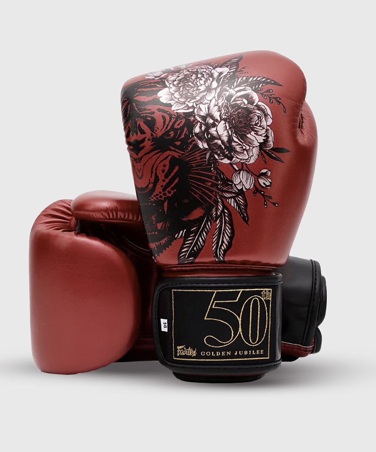Fairtex Golden Jubilee Guantes de Boxeo – Rojo