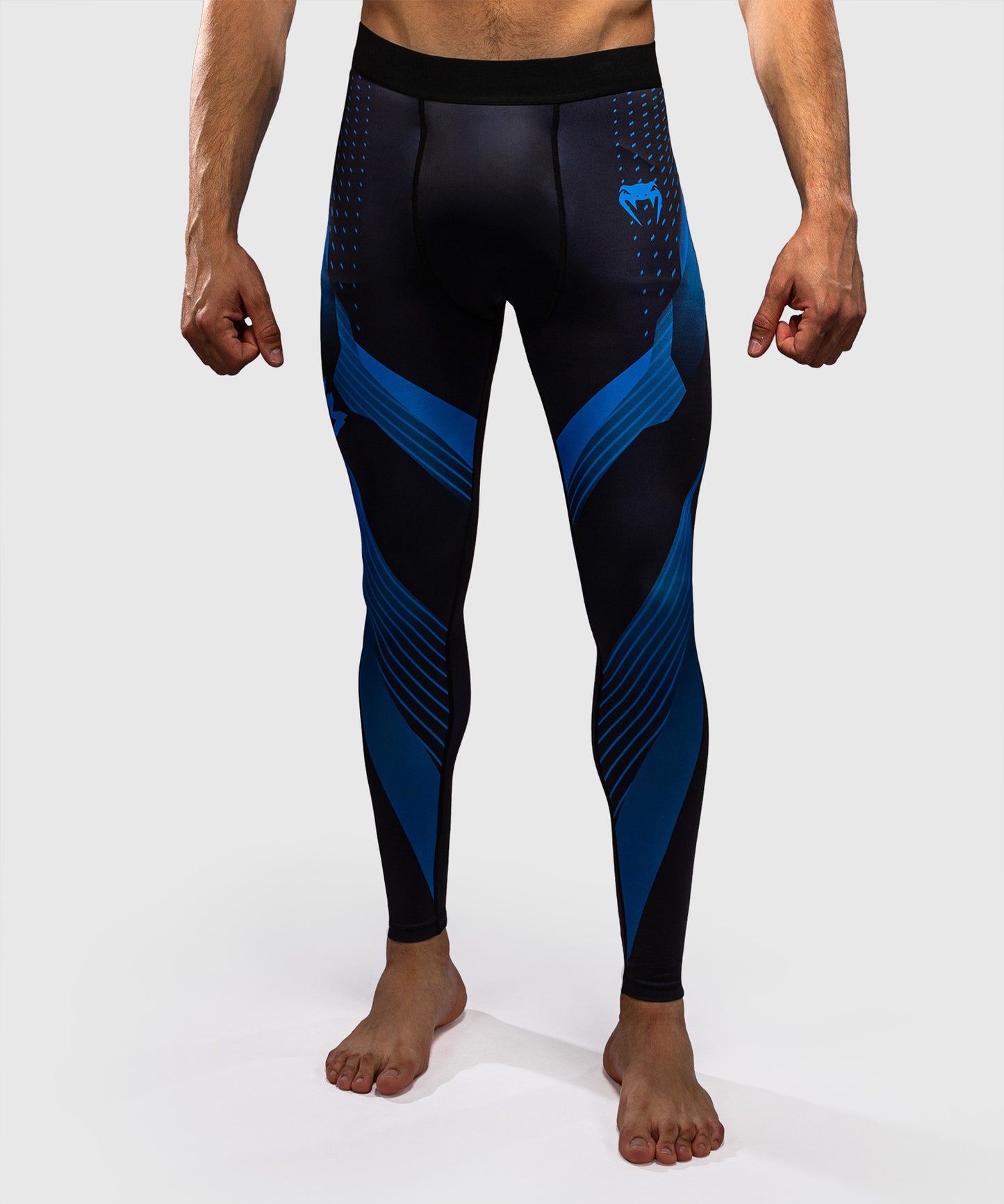 Pantalon de compression Venum No-Gi 6.0 - Noir/Bleu