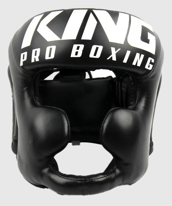 King Pro Boxing Helmet - Black