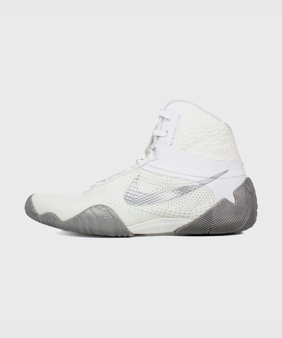 Nike Tawa Wrestling Shoes - White/Silver/Grey