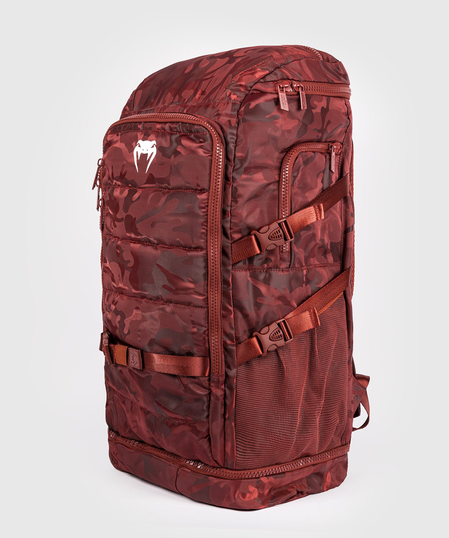 Venum Challenger Xtrem Mochila (50-63L) – Camuflaje/Burdeos