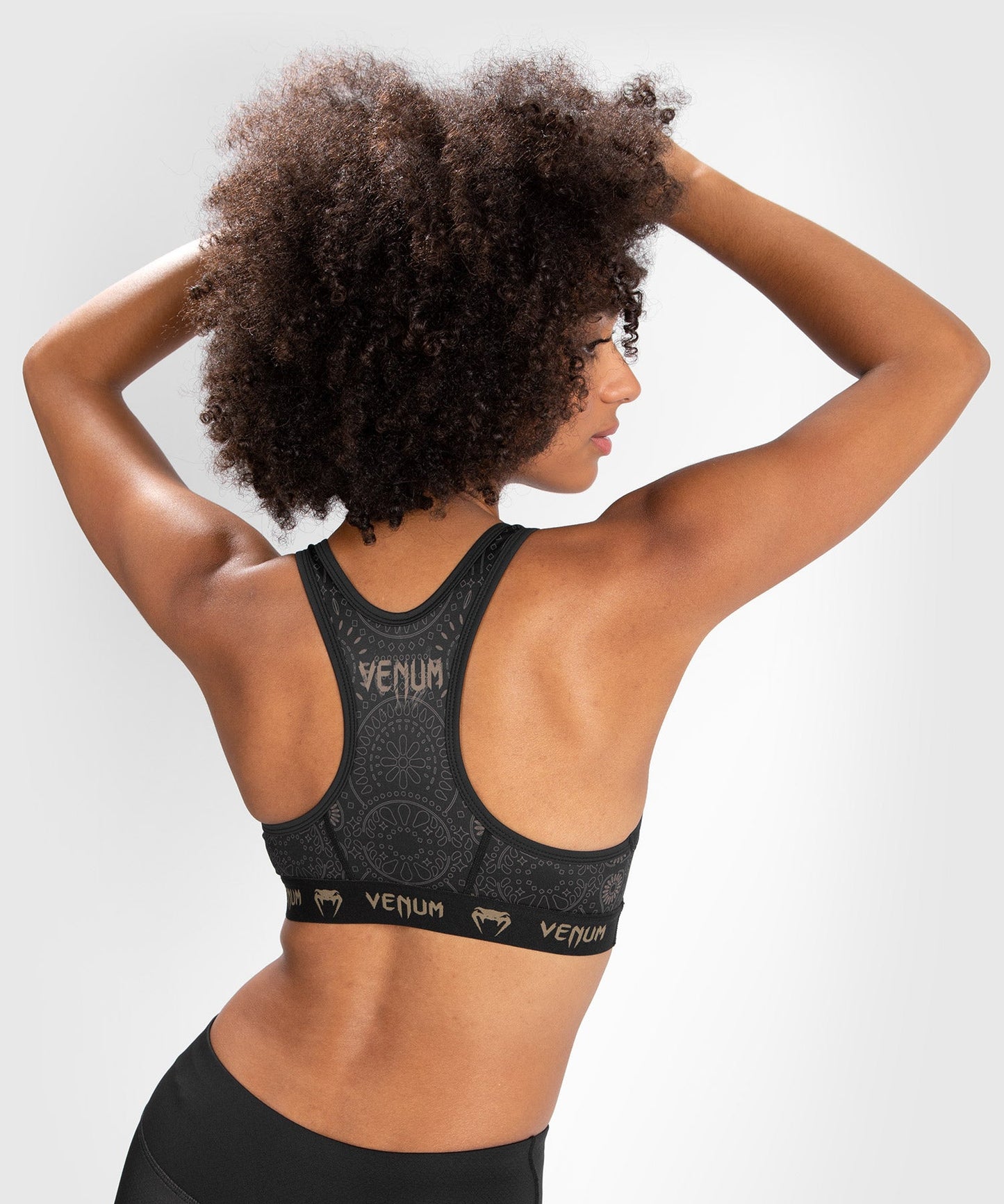 Venum Santa Muerte Dark Side Bra - Schwarz/Braun
