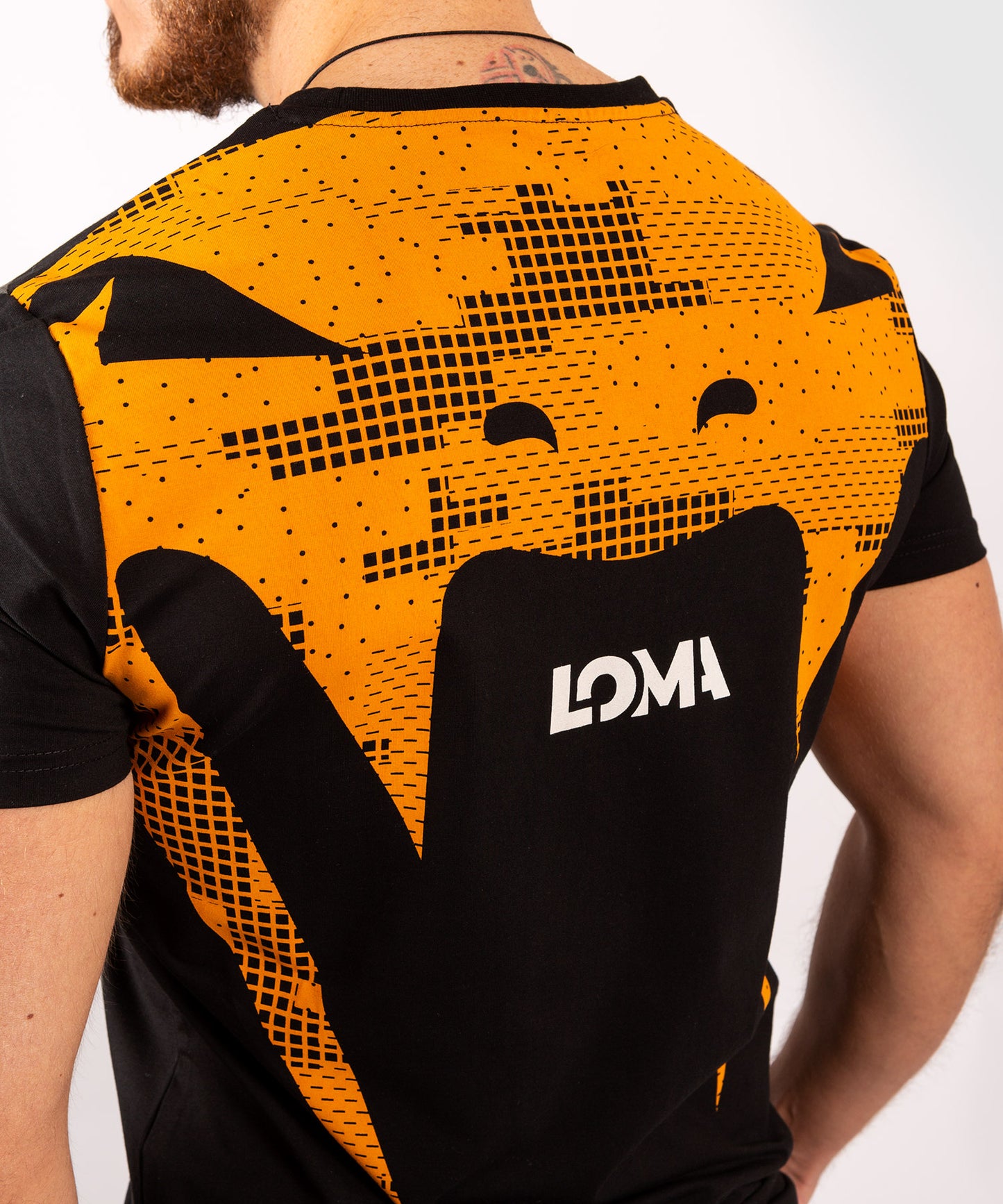 T-Shirt Venum Loma Fight 11/12 - Black/Orange
