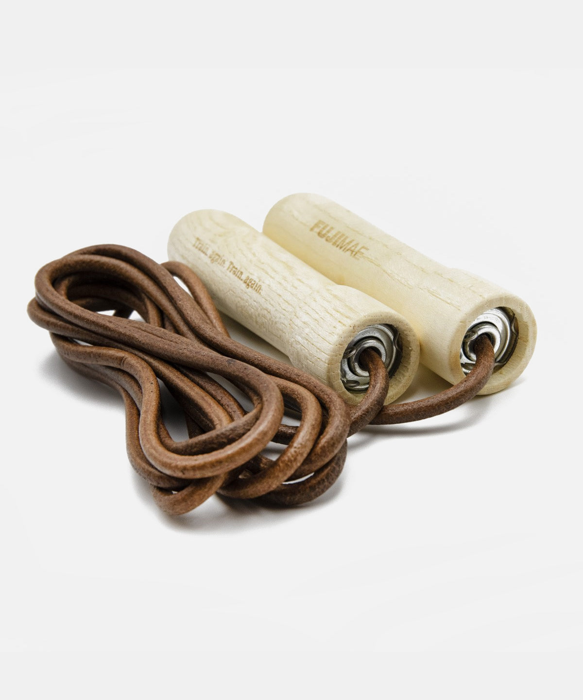 Corde À Sauter Cuir Fujimae - Marron