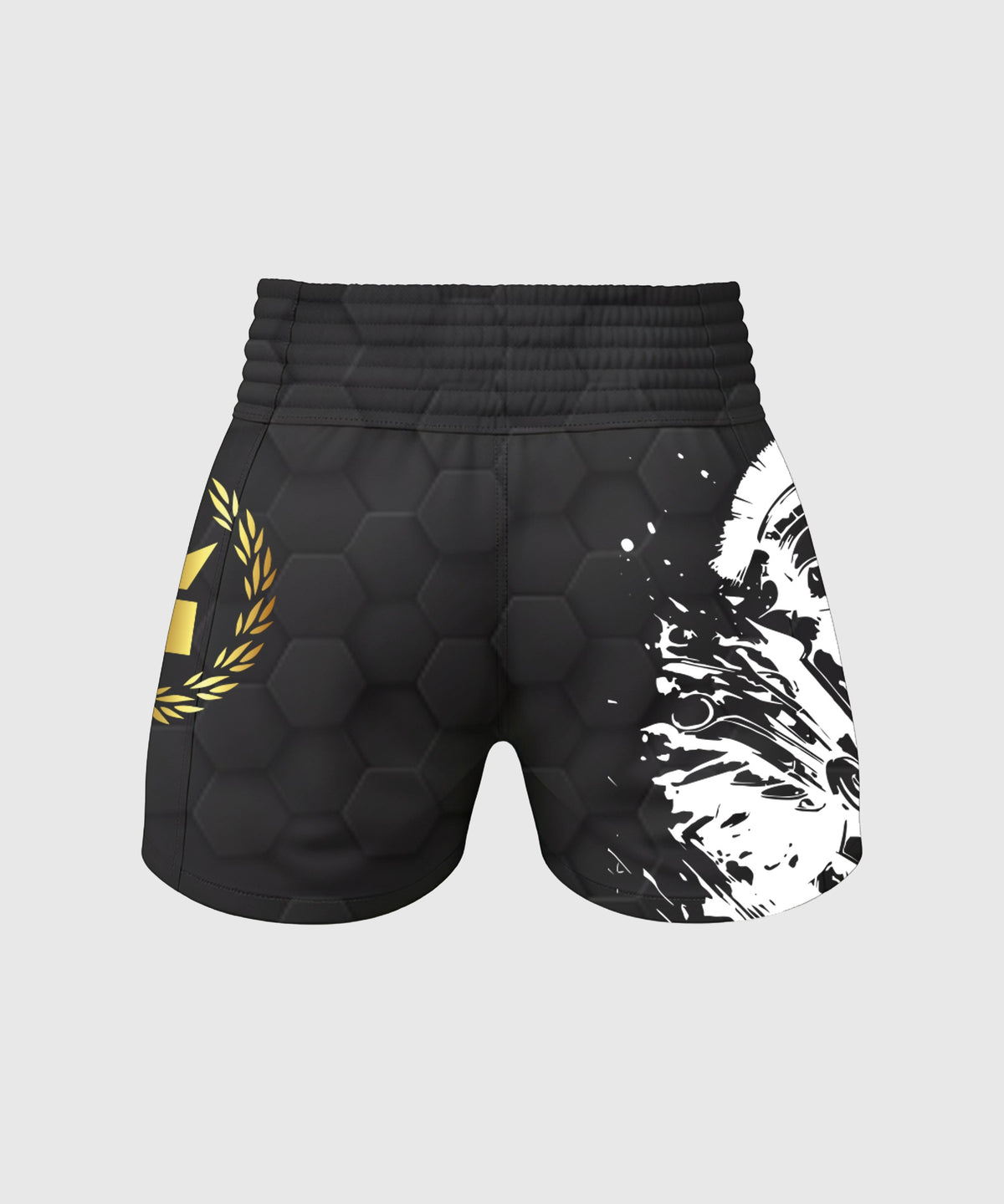 Short De Muay Thai Montana Spartiate - Noir