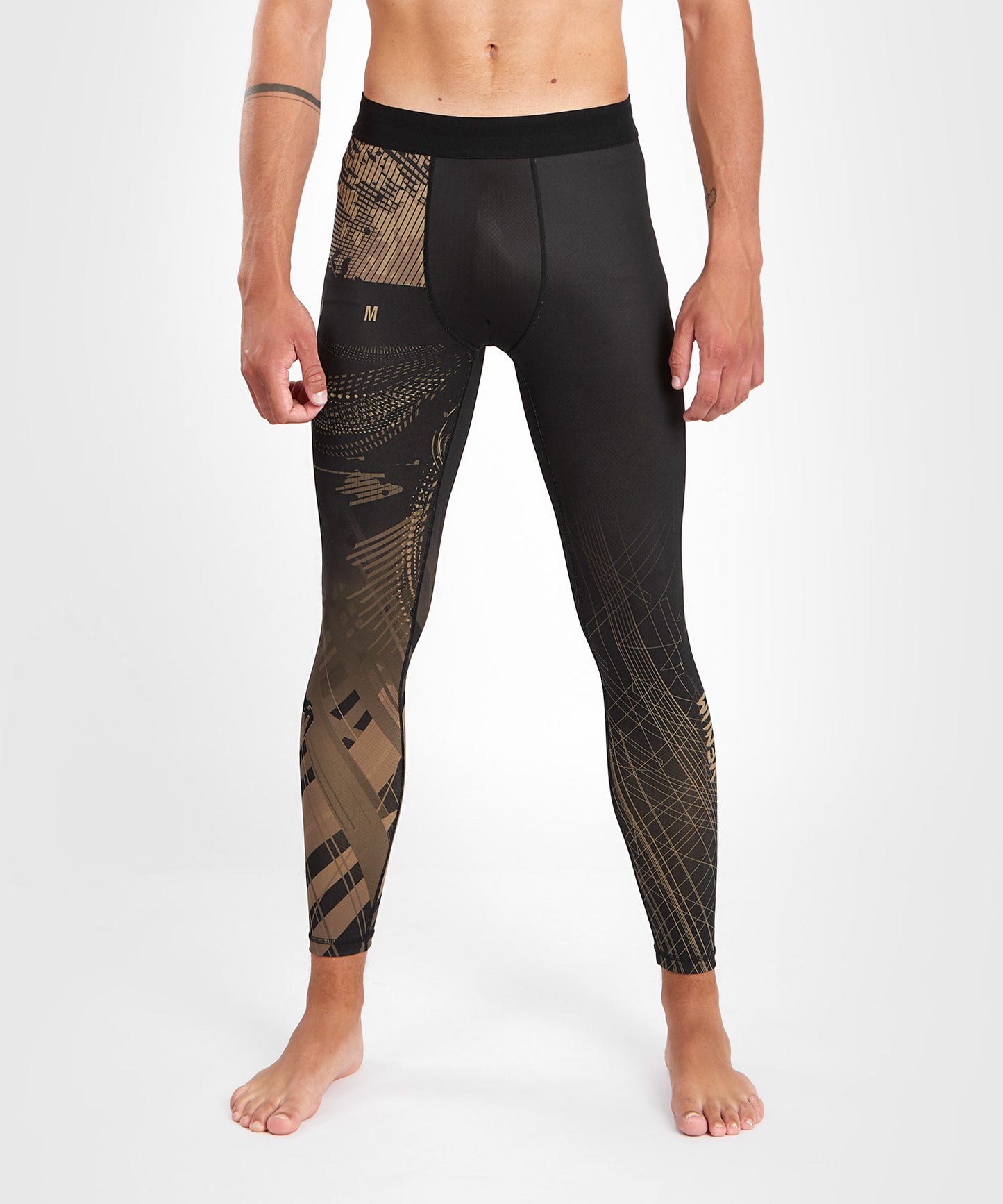 Venum Gorilla Jungle Spats - Black/Sand