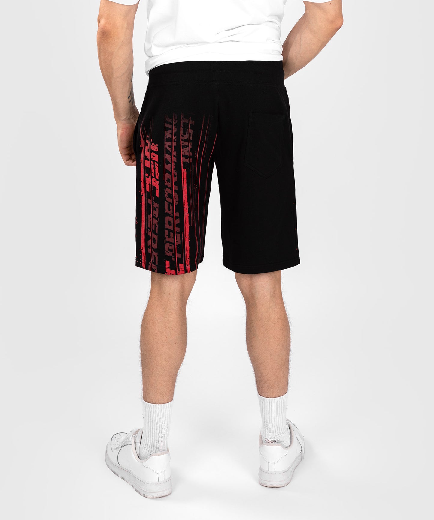 UFC Venum Performance Institute 2.0 Men’s Cotton Short - Black/Red