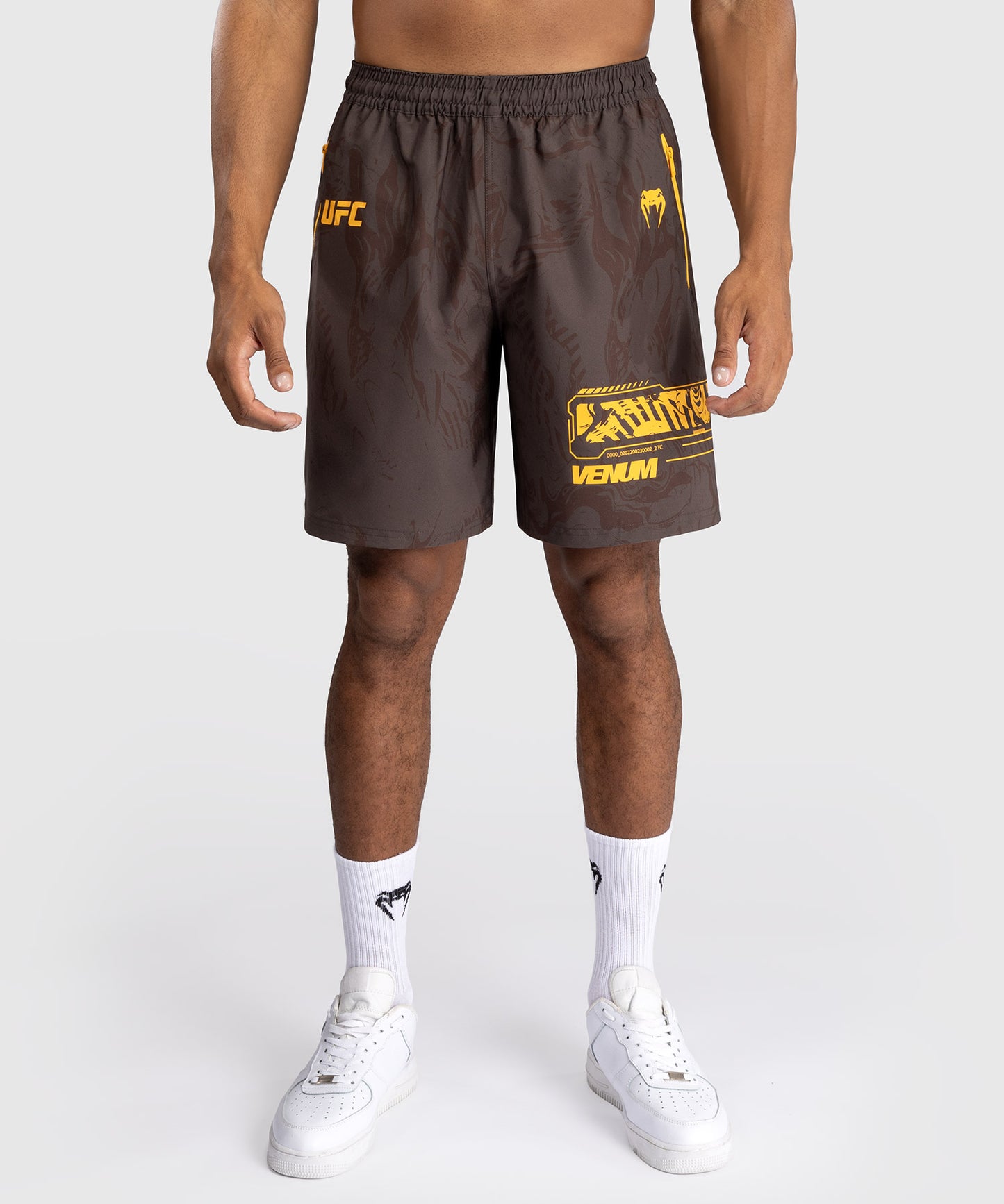UFC Fusion by Venum Fight Week Performance Shorts für Herren - Erdbraun