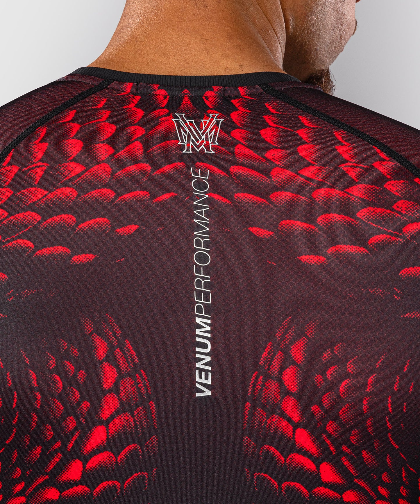 Venum Matupa Long Sleeve Rashguard - Black/Red/Silver