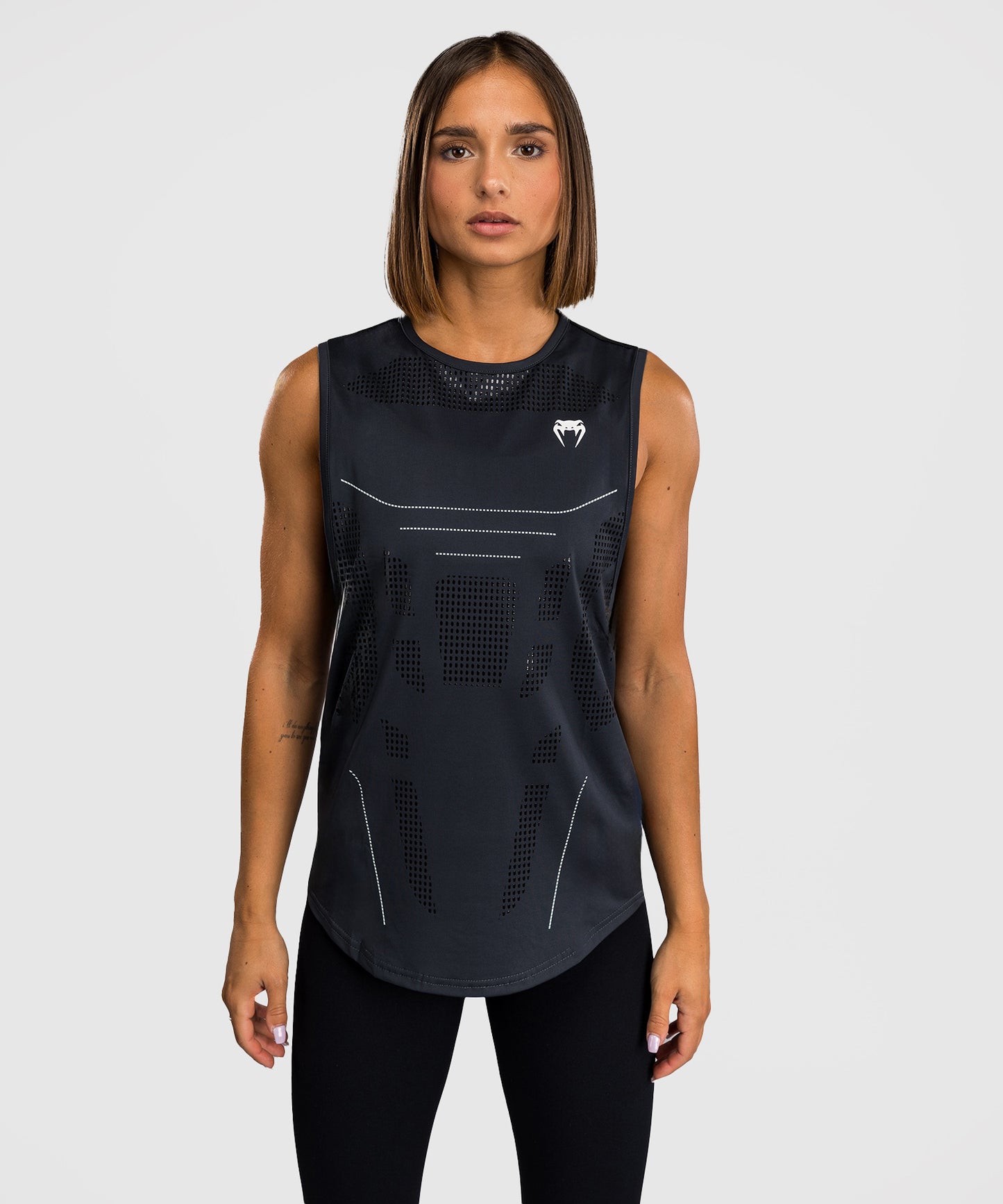 Venum 3.0 Women's Dry-Tech Tank Top - Storm Grey