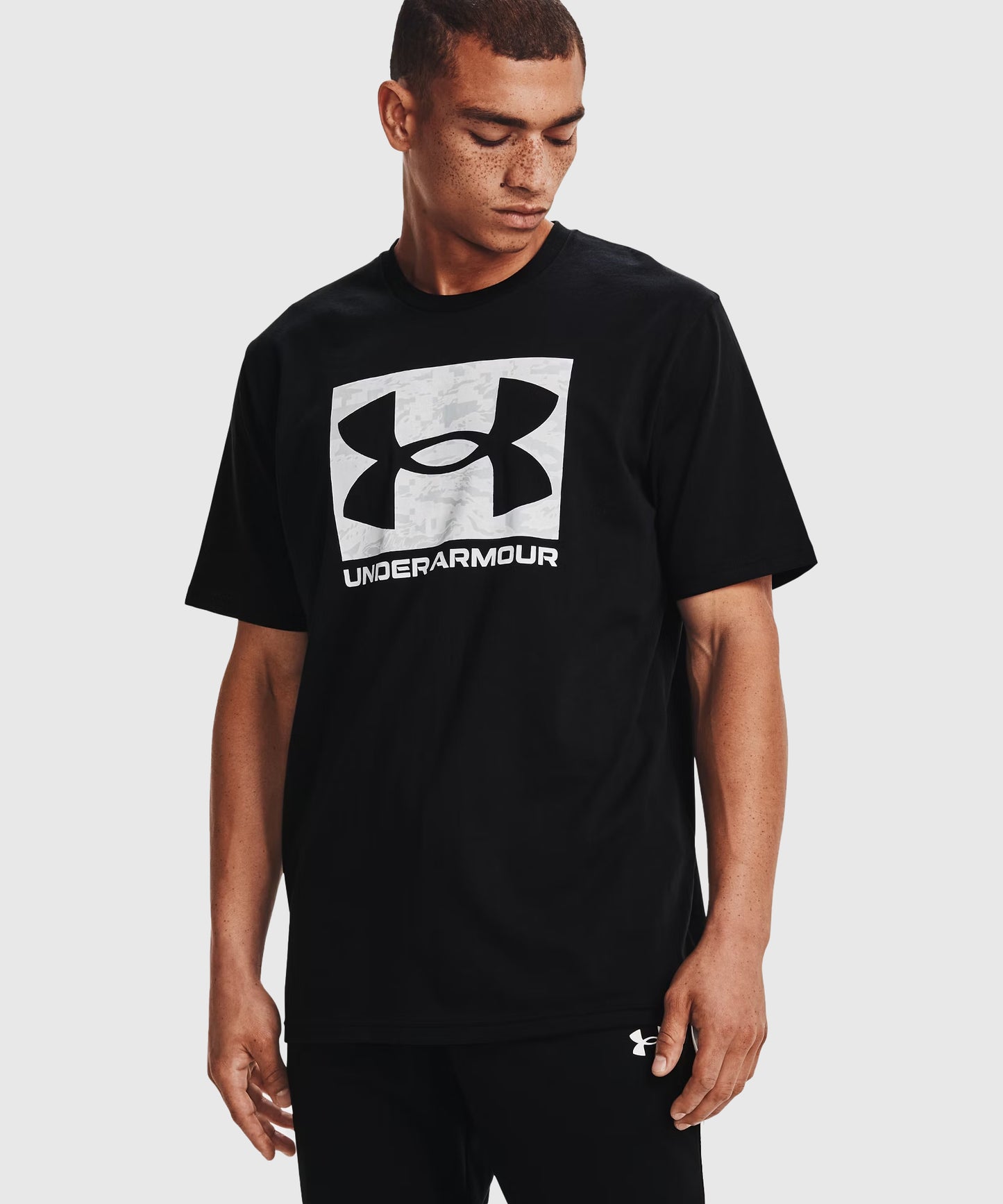 T-Shirt Under Armour Ua Abc Camo Boxed - Noir
