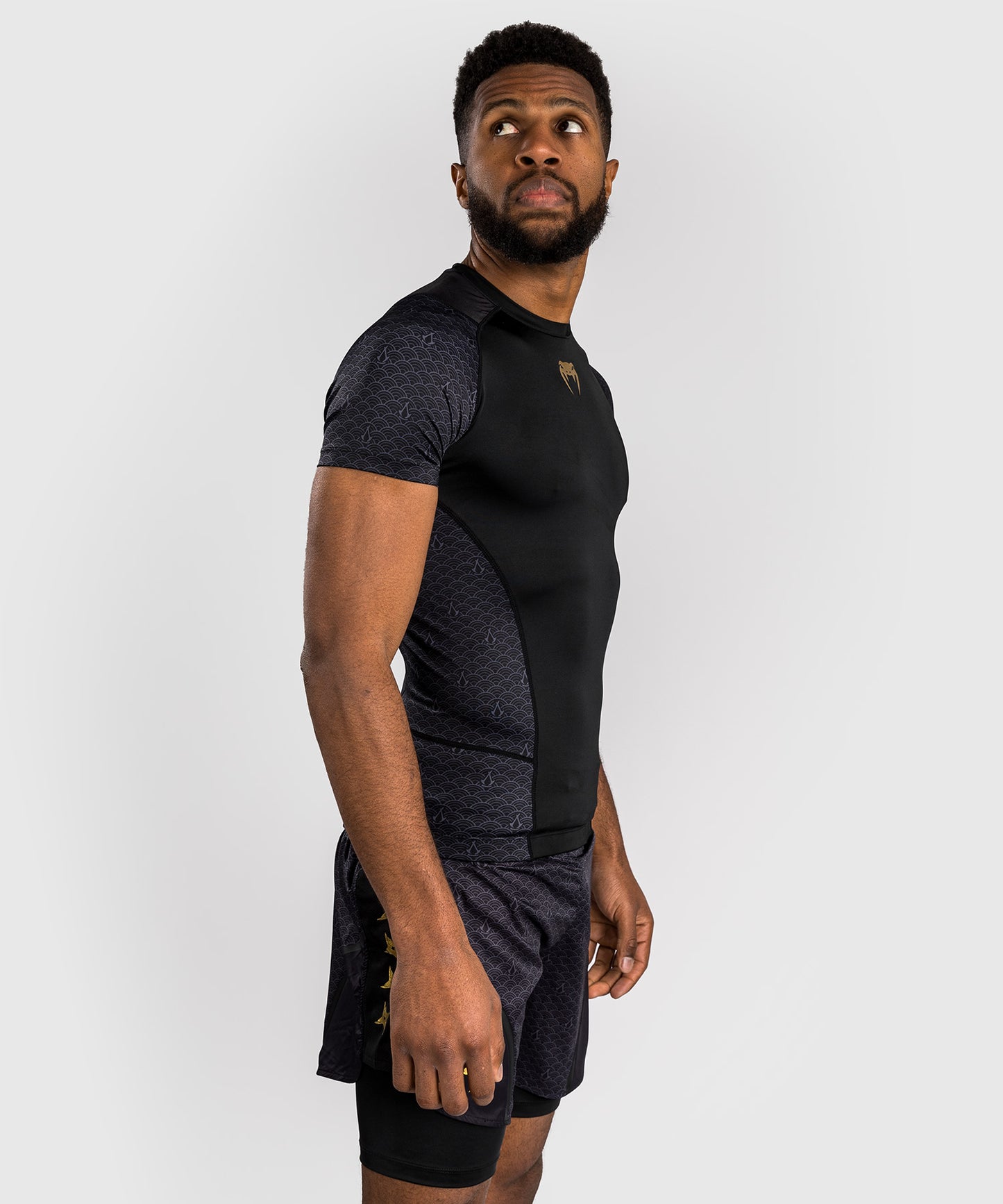 Venum x Assassin's Creed Shadows Short Sleeve Rashguards - Black