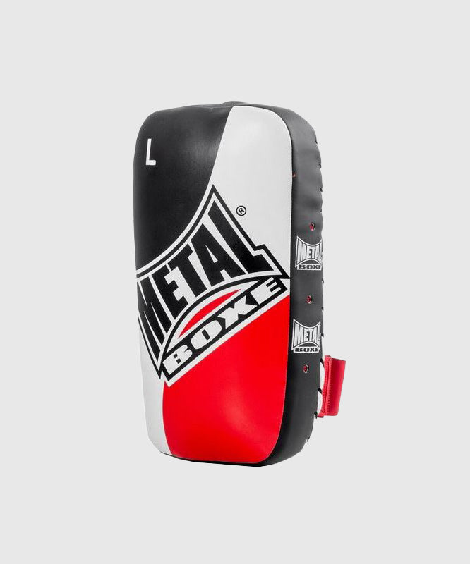Metal Boxe Thai Club Paos de Entrenamiento – Negro/Blanco/Rojo