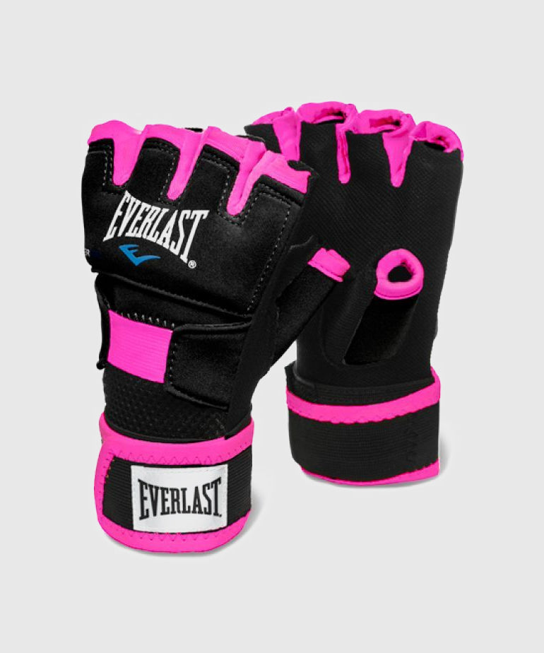 Everlast Evergel Box-Innenhandschuhe - Schwarz/Rosa