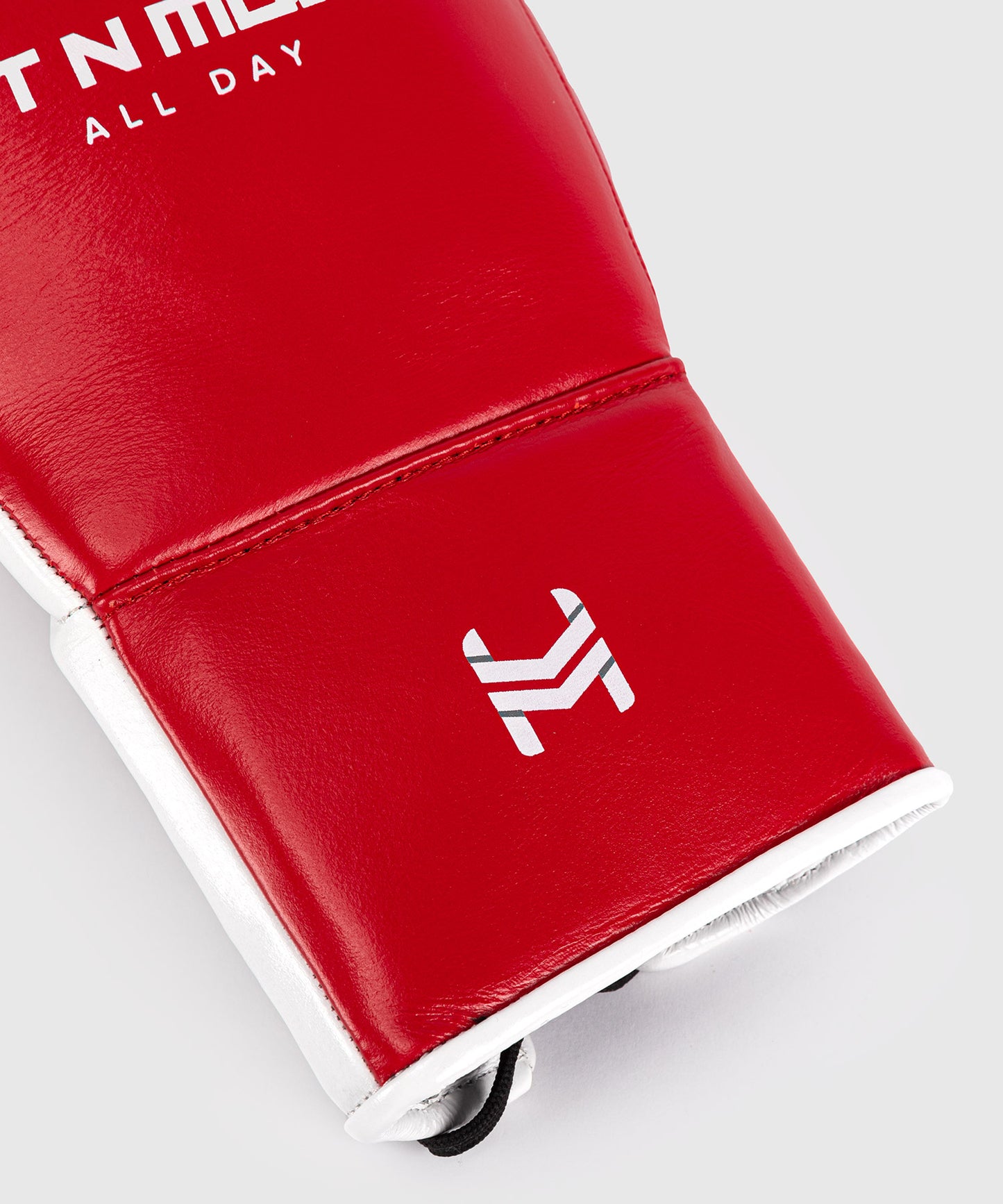 Hit N Move All Day® Pro Agility Lace-up Boxing Gloves - Red/White