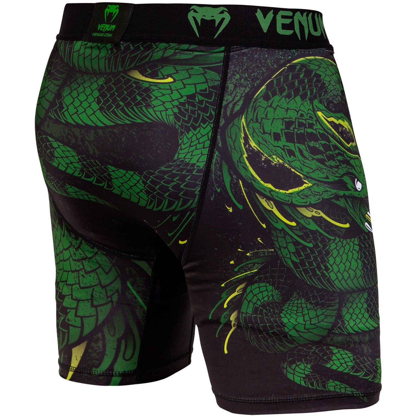 Venum Green Viper Compression Short - Black/Green