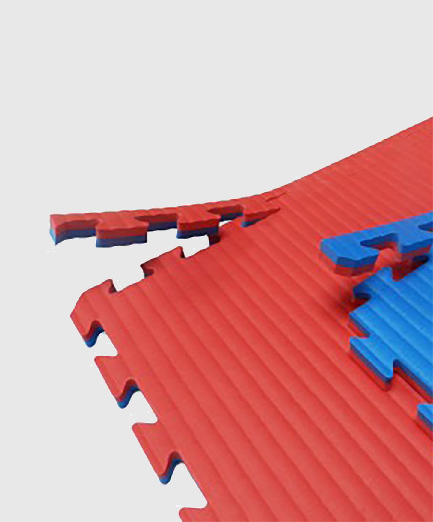 Tatami Puzzle 100x100x4cm (x5) - Red/Blue