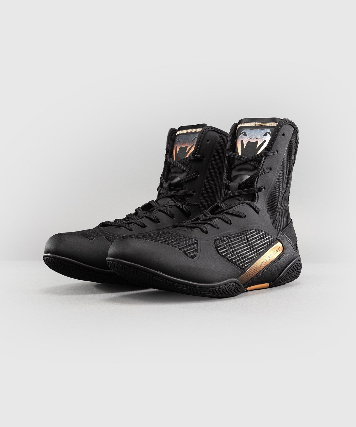 Venum Elite Neo Boxschuhe – Schwarz/Gold