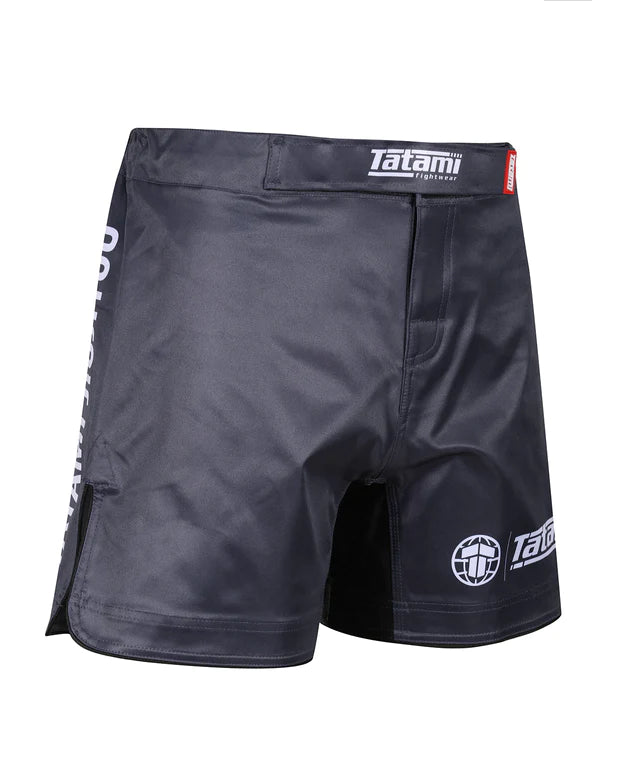 Fightshort Mid Cut Tatami Fightwear Impact - Gris