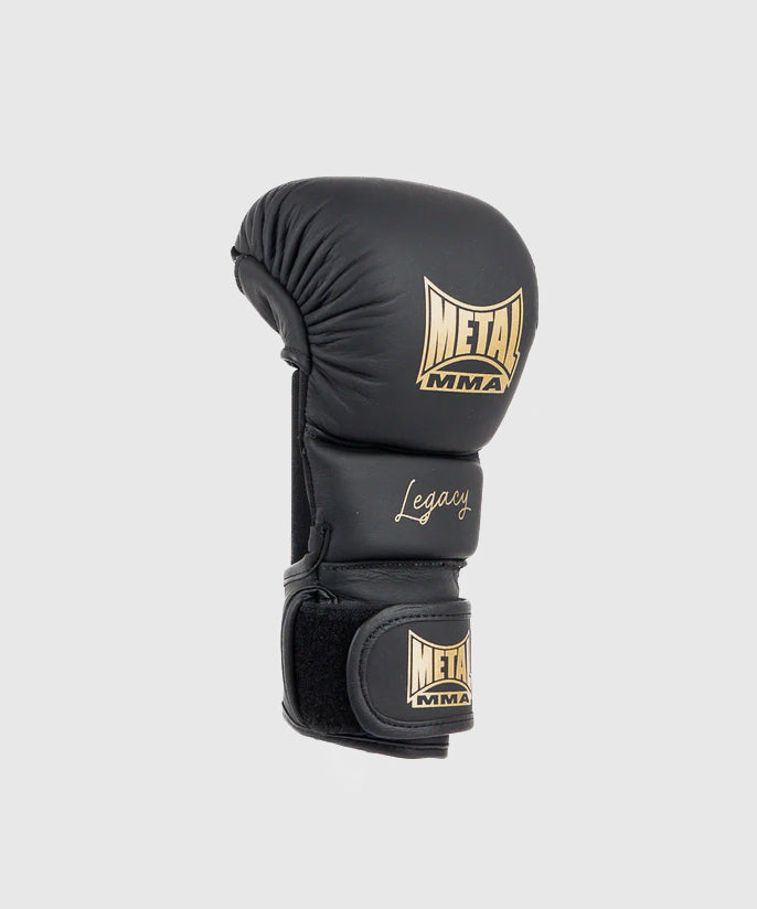 Legacy Mma Sparring Metal Boxing Gloves - Black