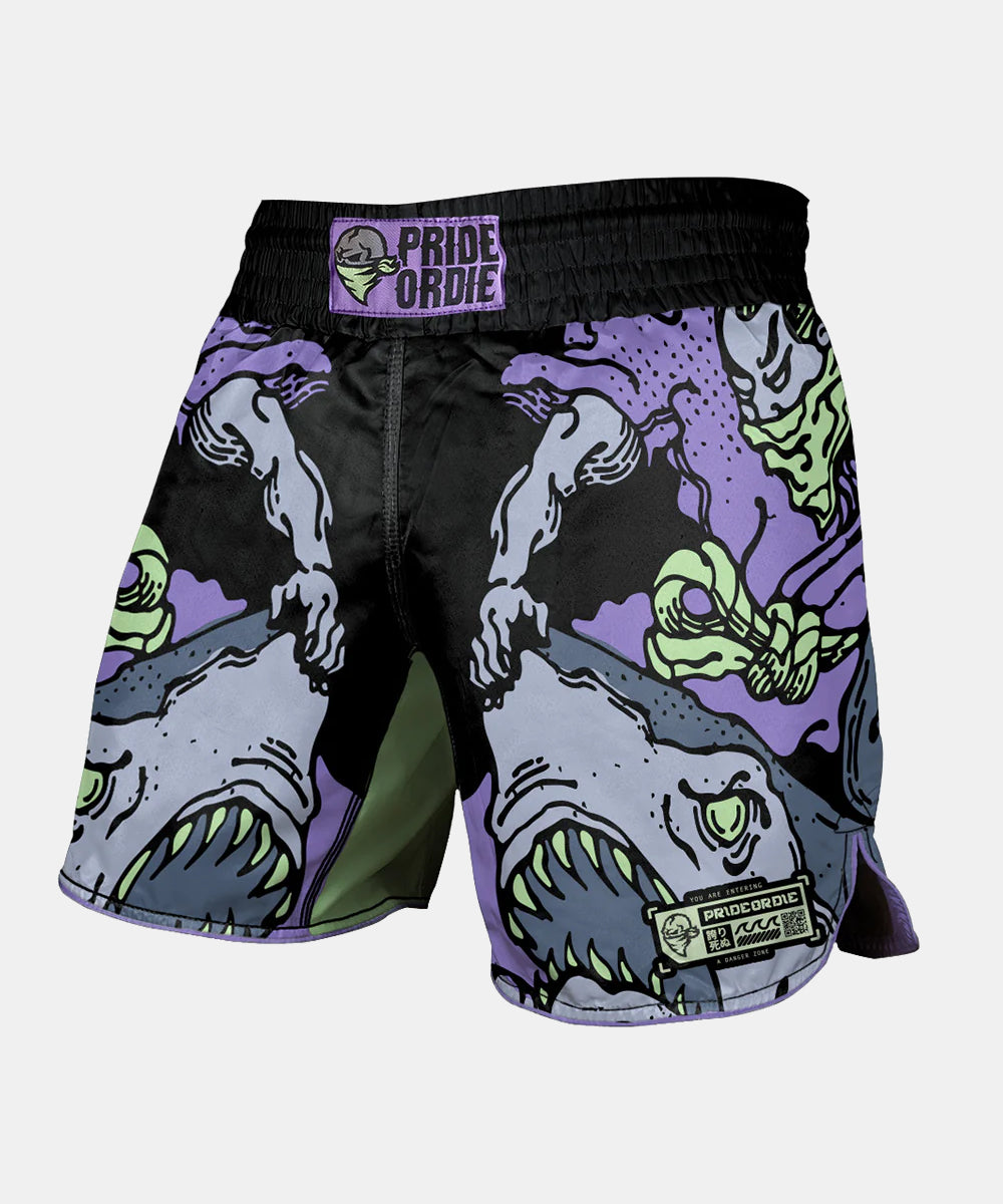 Pride Or Die Dangerous Water V.2 Fightshorts - Schwarz