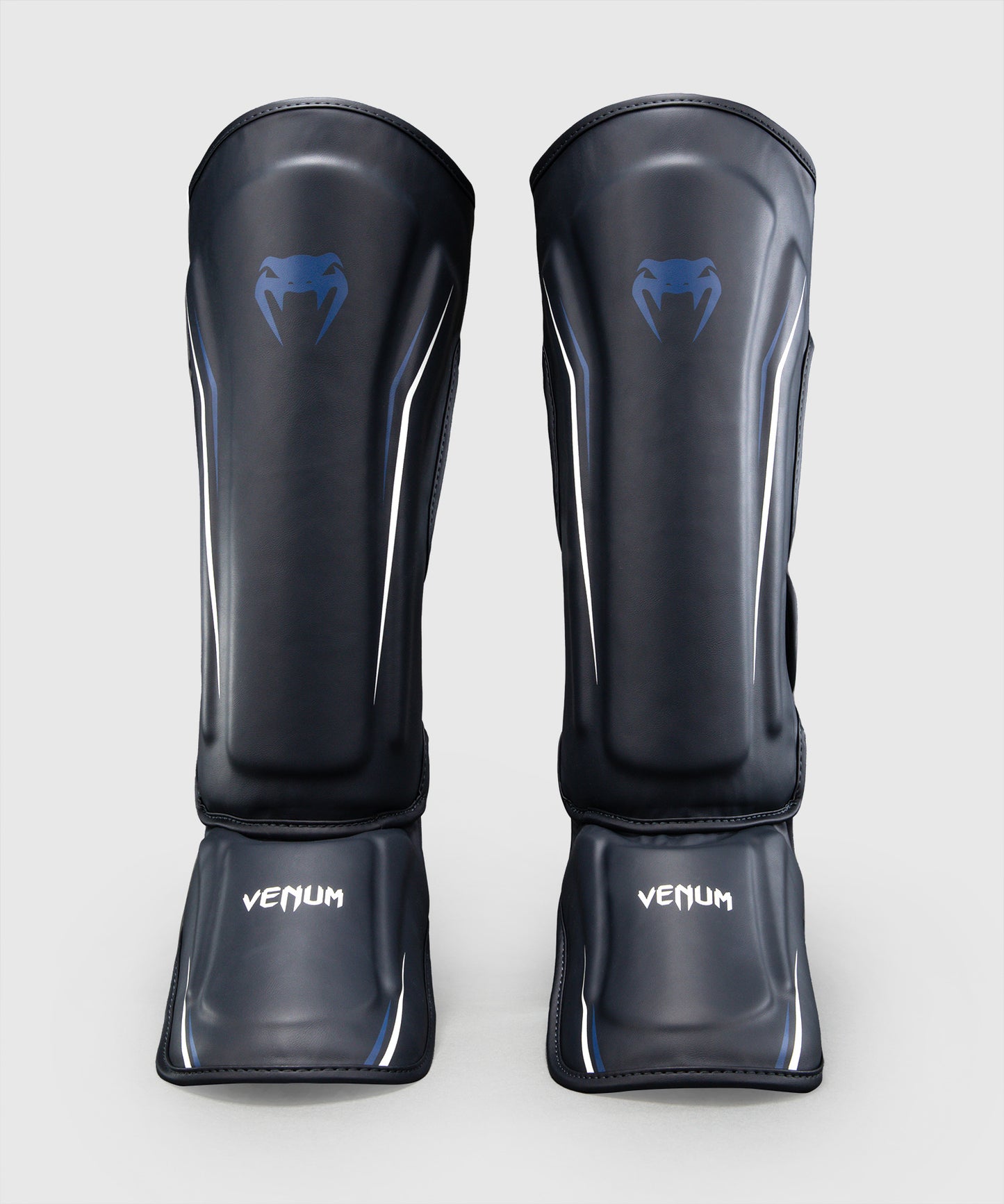 Venum G-Core Espinilleras - Azul Marino/Blanco
