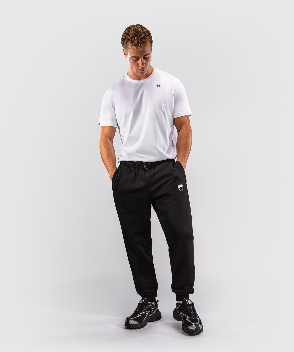 Venum Attack Fleece & Weave Jogginghose - Schwarz