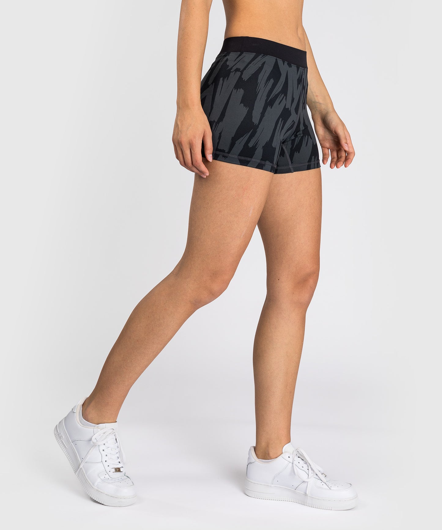 Venum Graffiti Women's Compression Shorts - Urban Charcoal