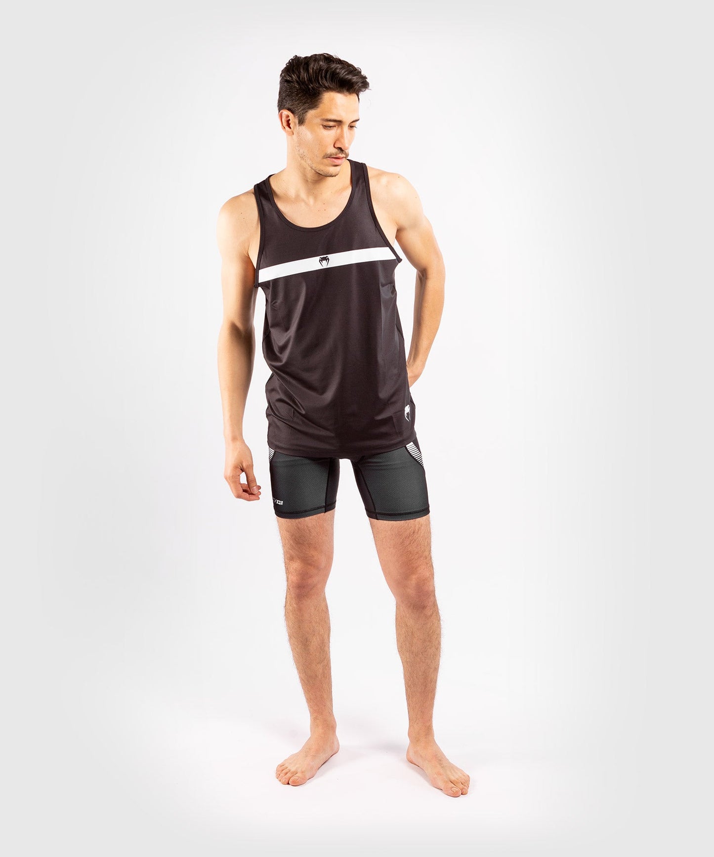 Venum NoGi 3.0 Dry Tech Tank Top - Schwarz/Weiß