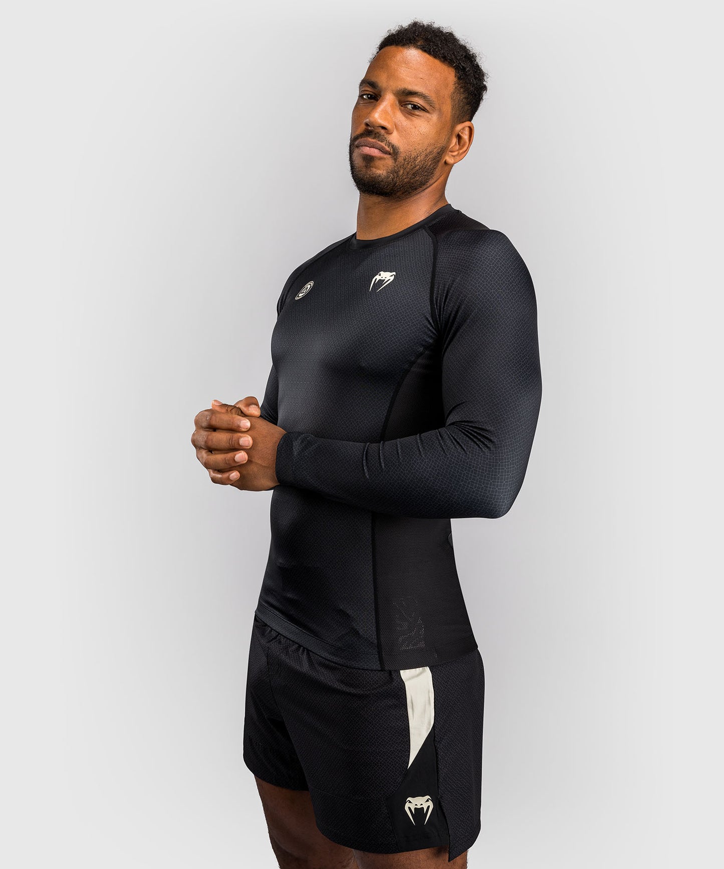 Venum x Roger Gracie Academy Long Sleeve Rashguard - Black