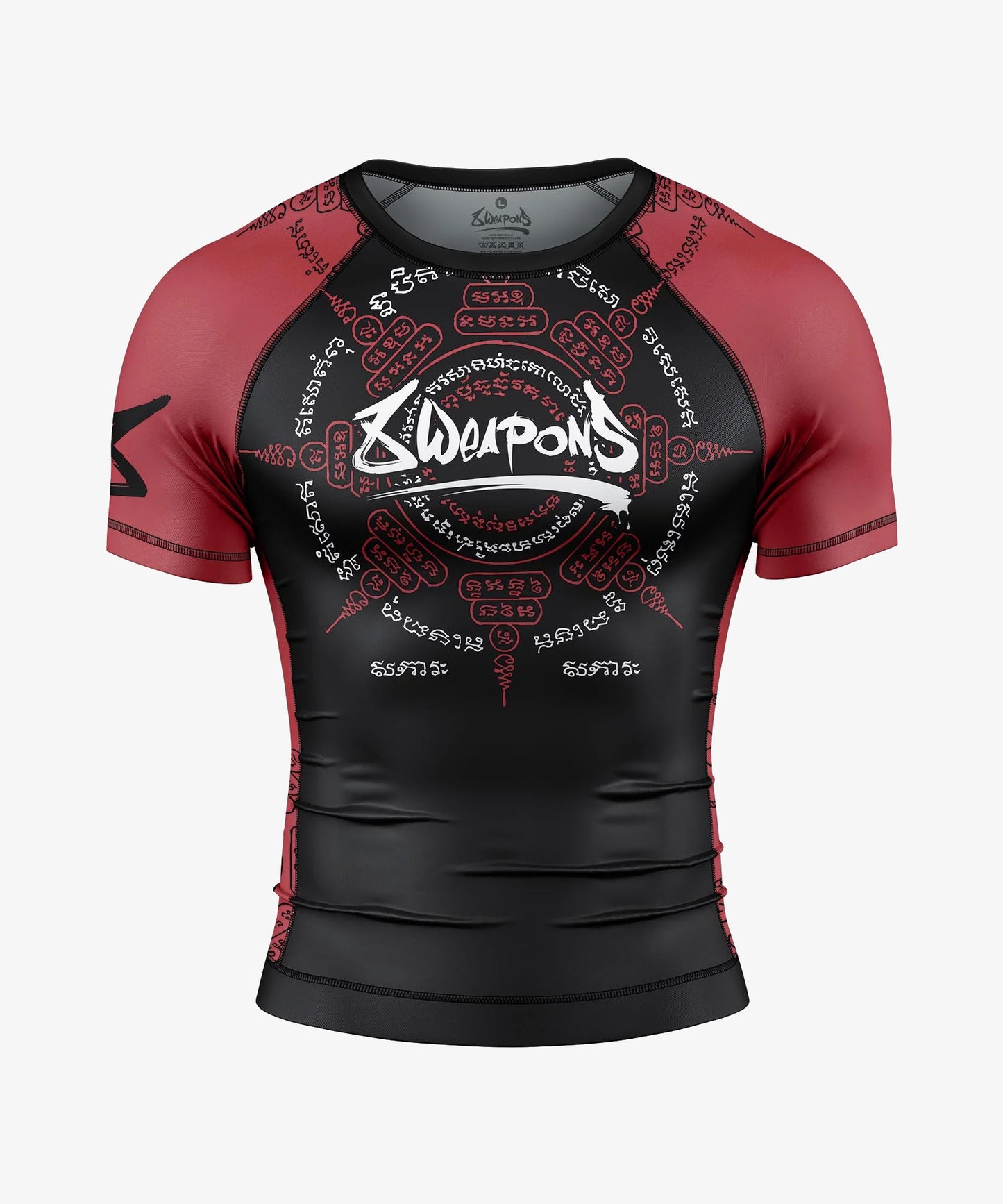 Rashguard 8 Weapons 8 Ways Yant 2.0 - Noir/Rouge