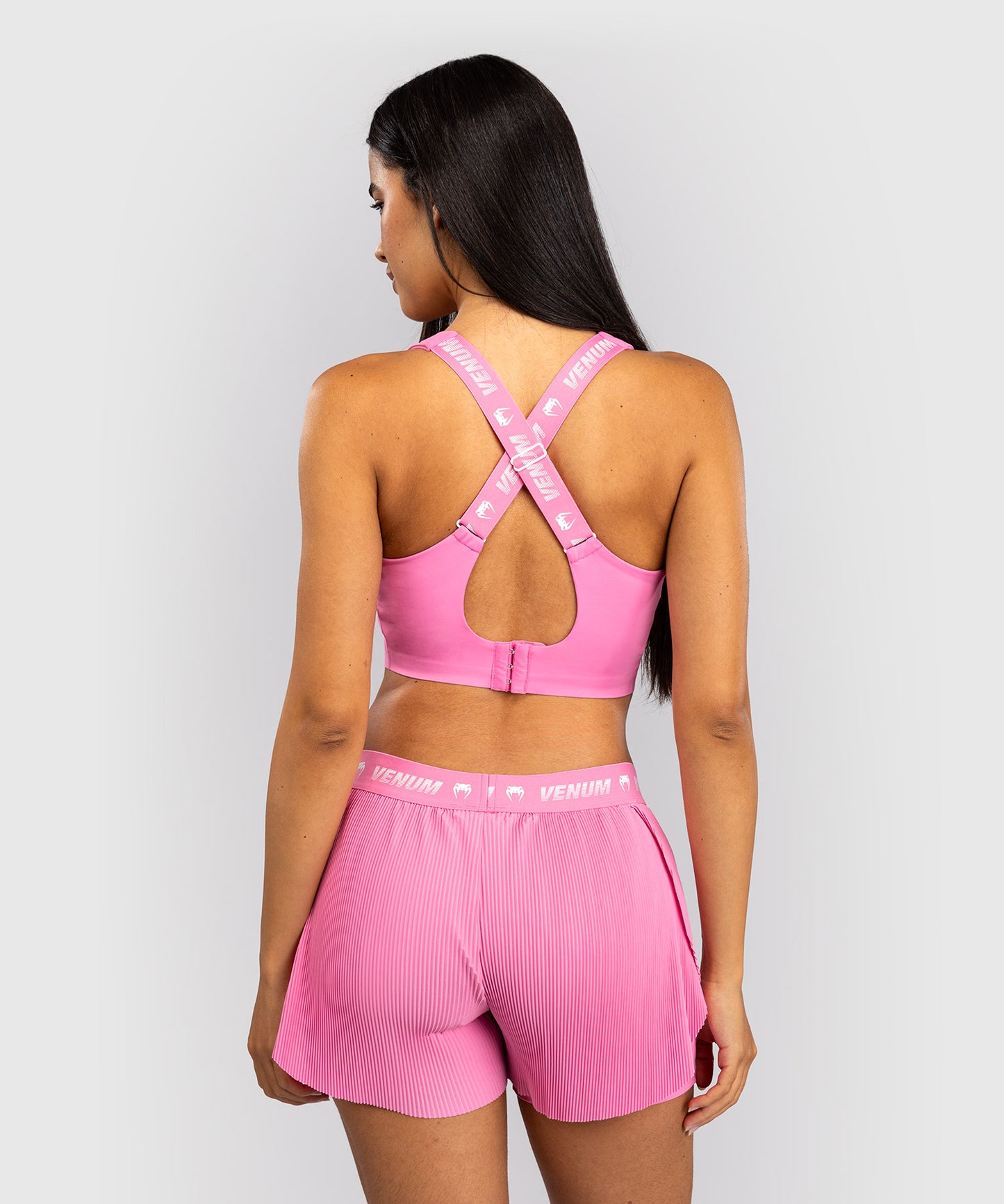 Venum Essential X Women's Sport-BH – Candy Pink
