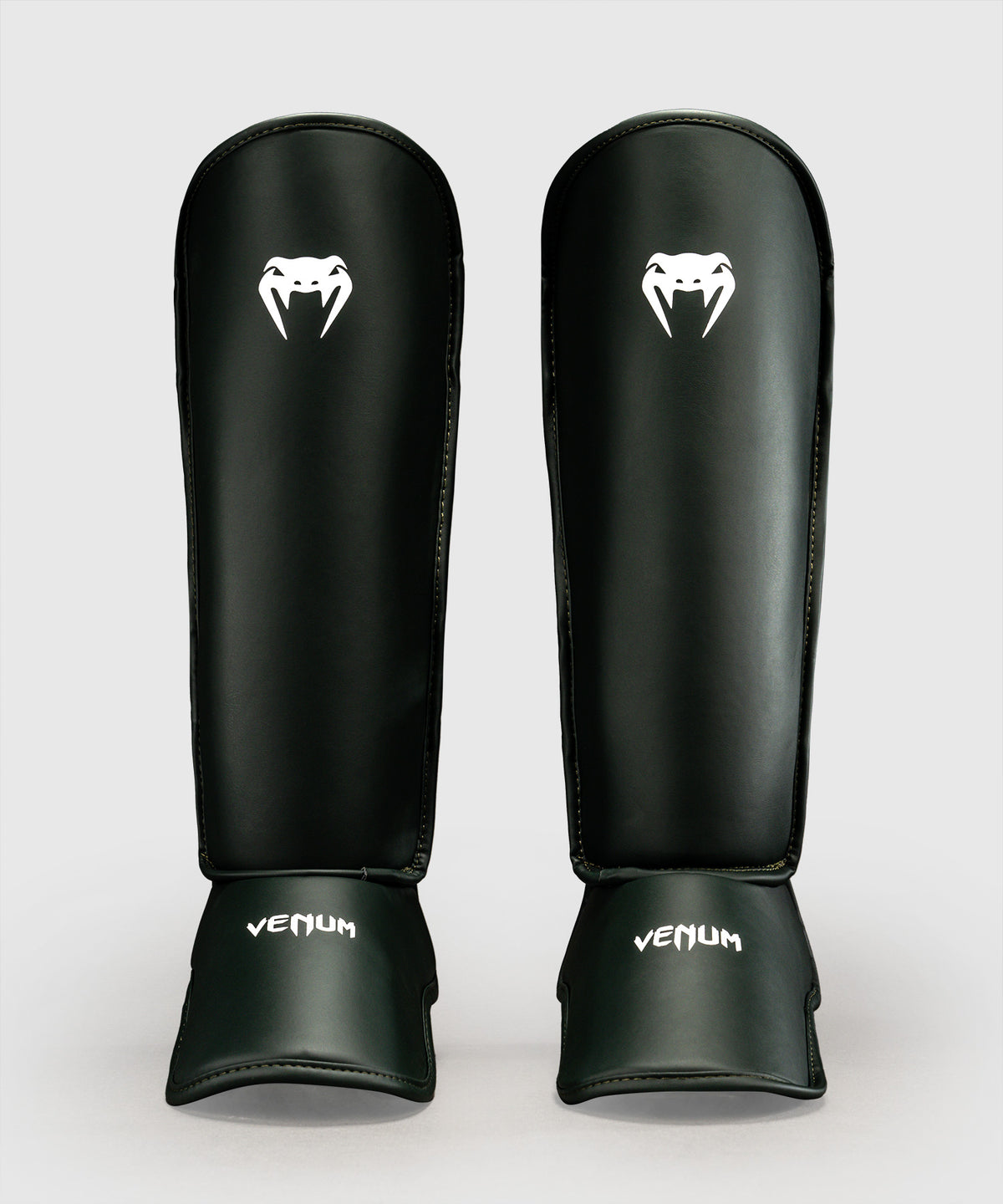 Venum Contender 1.5 Espinilleras - Verde/Blanco