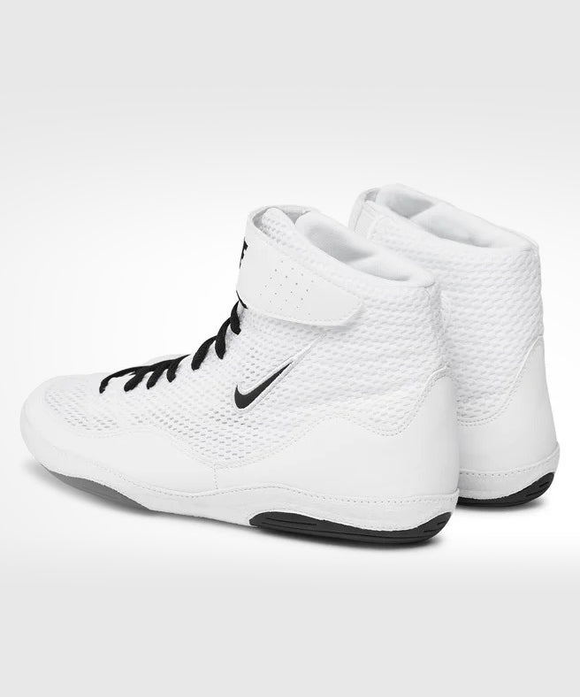 Nike Inflict 3 Wrestling Shoes - White/Black
