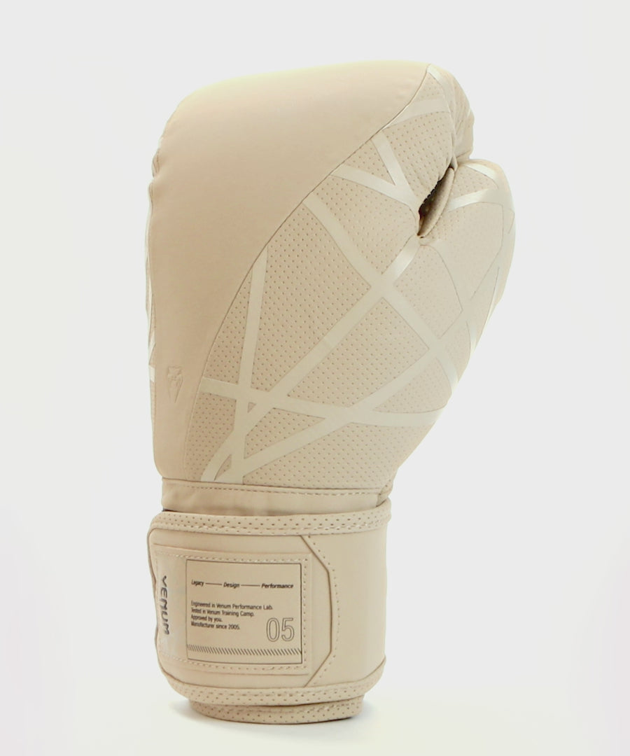Gants de boxe Venum Tecmo 2.0 - Beige resistant et durable