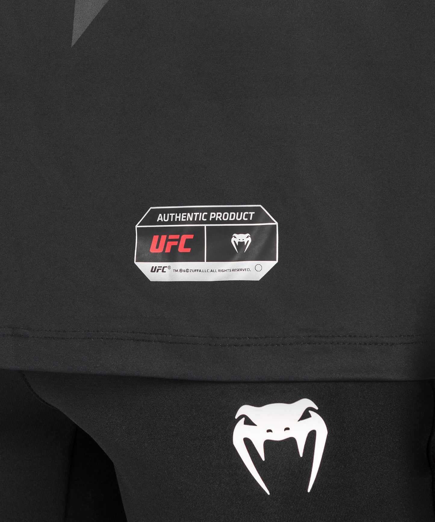 T-Shirt Technique Homme UFC Venum Authentic Fight Night 2.0 - Noir