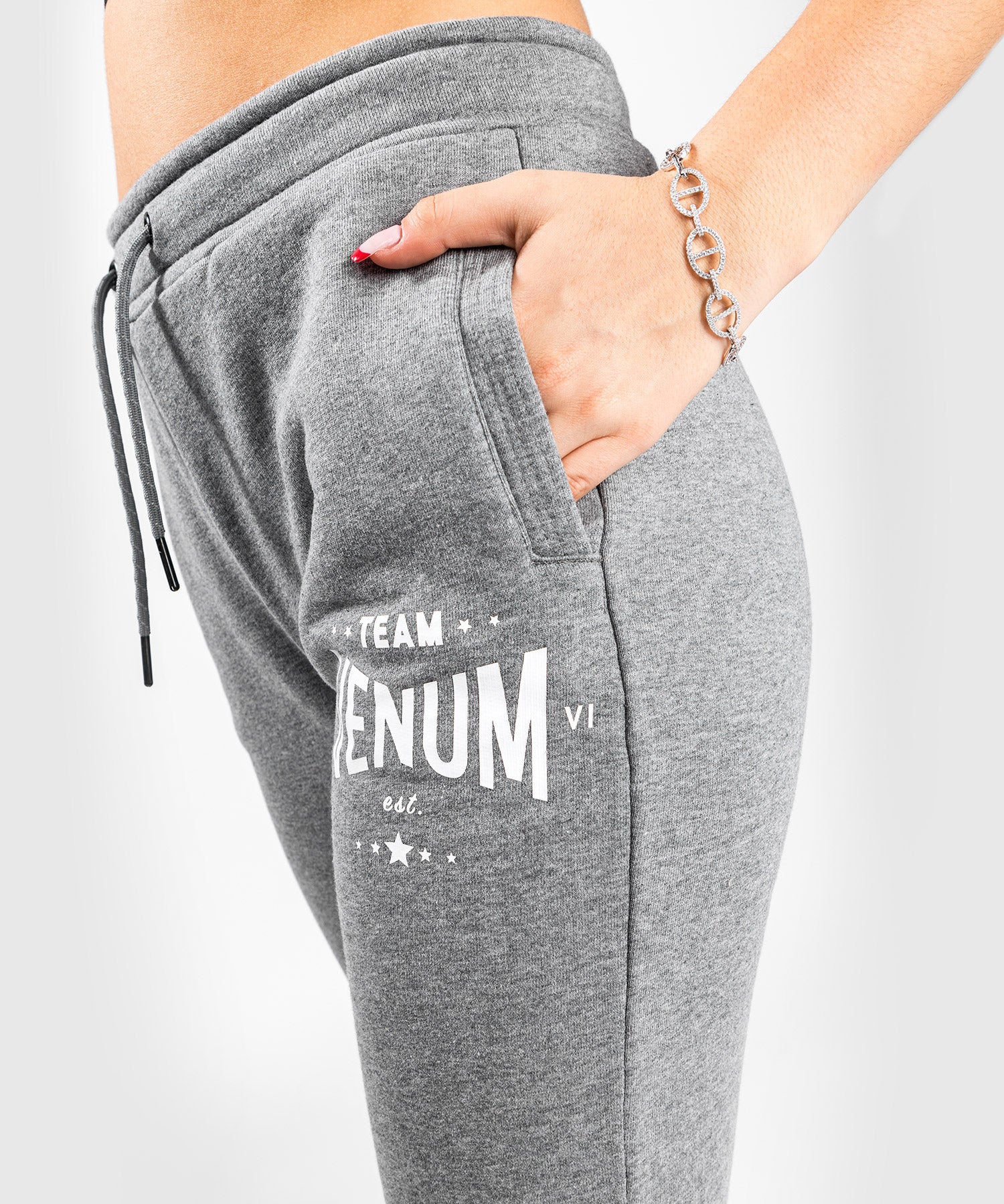 Pantalon de Jogging Venum Classic - Pour Femmes - Gris Chiné Clair – Venum  France
