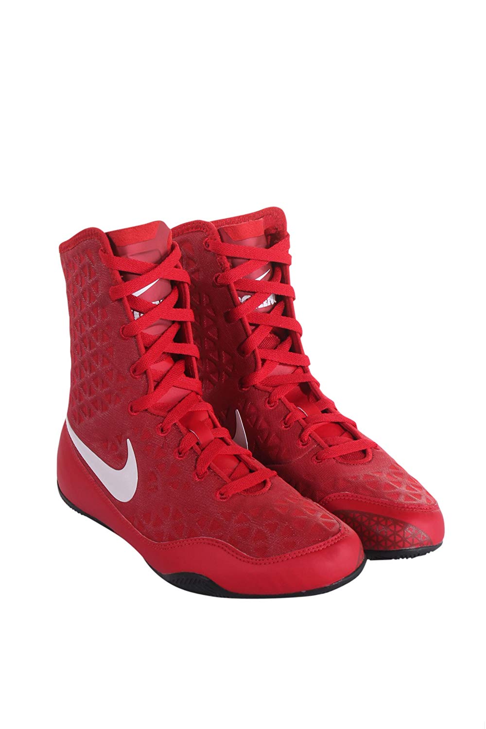 Chaussures de boxe Nike KO - Rouge/Blanc