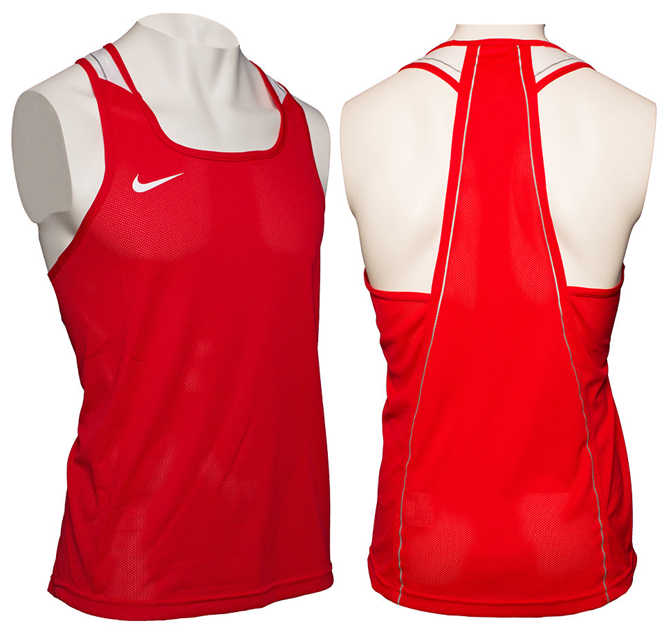 Débardeur de Boxe Nike - Rouge/Blanc