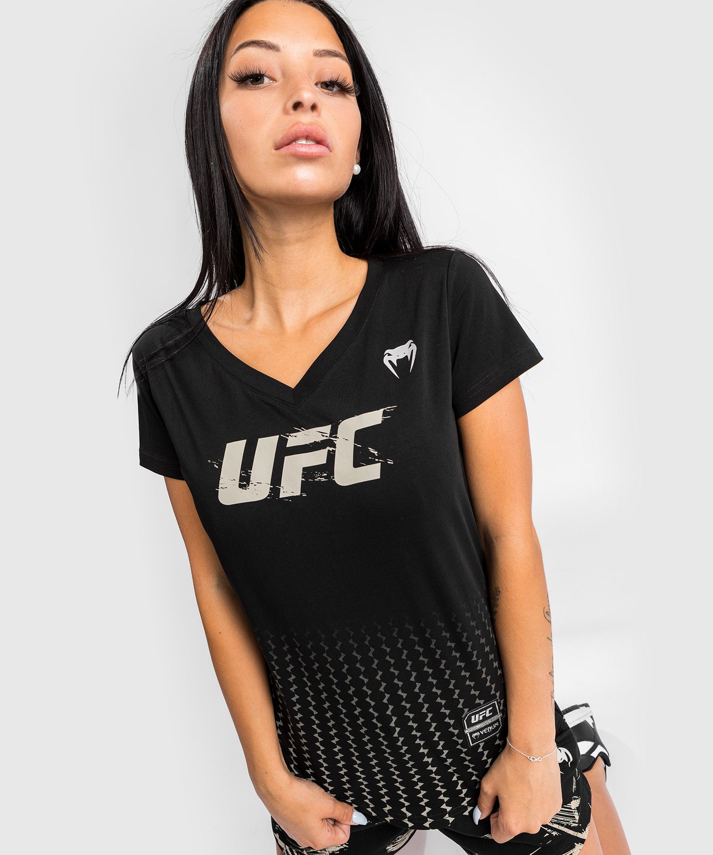 T-Shirt UFC Venum Authentic Fight Week 2.0 - Pour Femmes - Noir