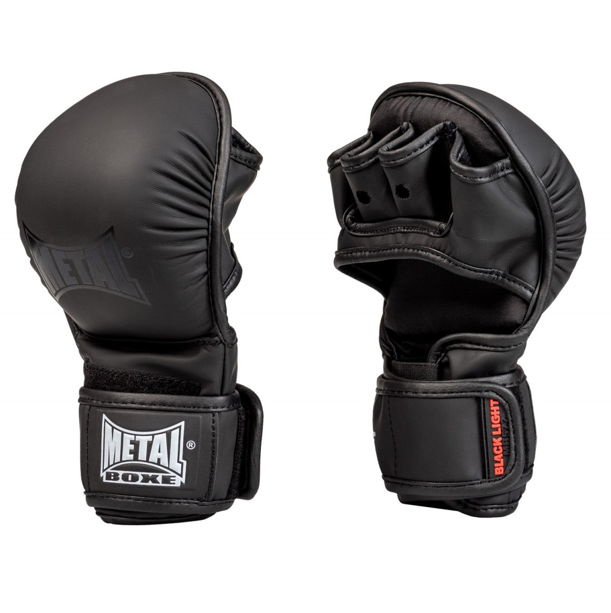 MMA-Handschuhe Metal Boxe - Schwarz